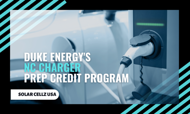 Duke Energy NC Charger Prep Credit Program EV Chargers in North Carolina