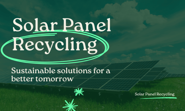 Solar Panel Recycling Solar Panel Recycling