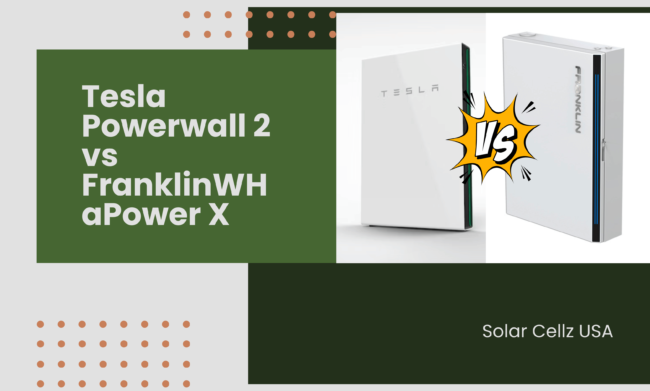 Tesla Powerwall 2 vs FranklinWH aPower X Tesla Powerwall 2 vs FranklinWH aPower X
